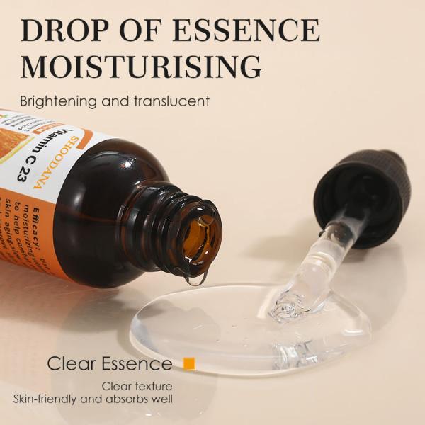 Serum de vitamine C Blanchissant les taches sombres éclatant les taches sombres sérum de niacinamide anti-âge sérum facial anti-rides