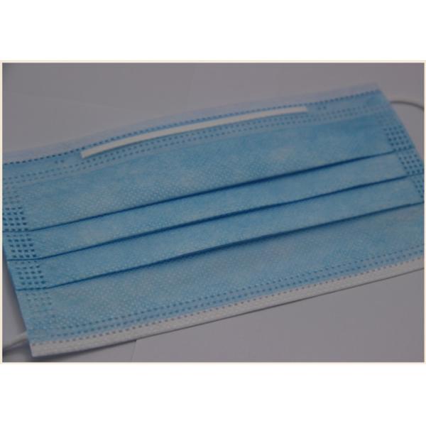 Breathable Disposable Surgical Mask , Protective 3 Ply Surgical Face Mask