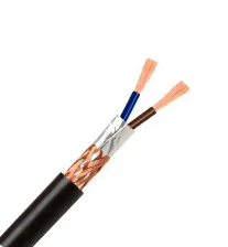 Tinned Copper Wire Shield instrument Cable 2X10AWG 2X12AWG 2X16AWG