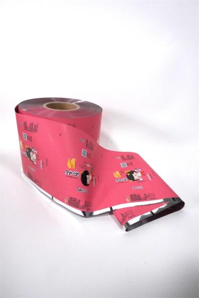 Safety Film Laminated PET/VMPET/PE Plastic Food/Snacks/Nuts Packaging Plastic Film Roll