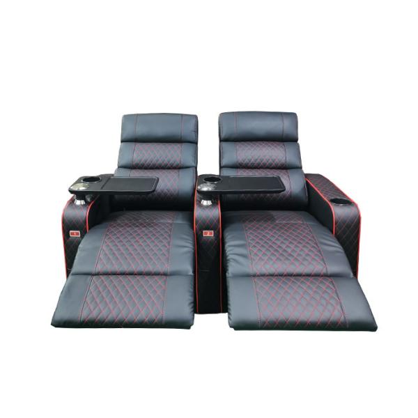Home Theater Electric Recliner Sofa With USB Charging