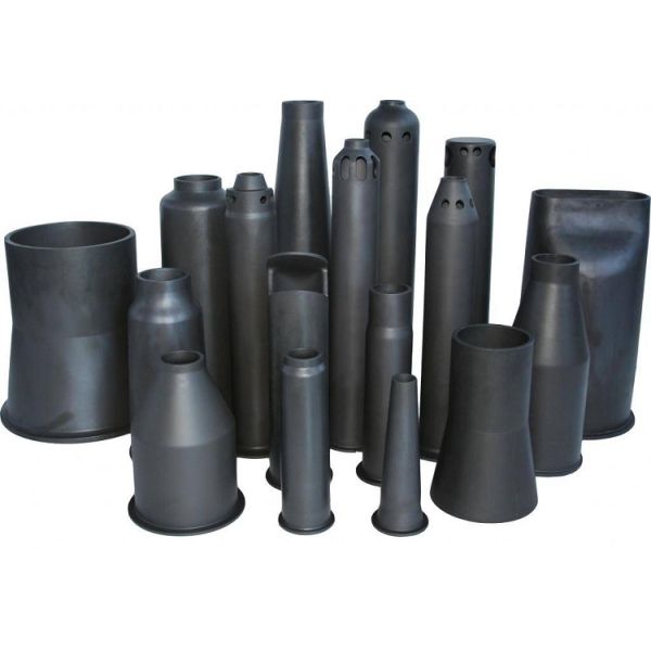 Rongsheng SiSiC RBSiC SiC Nitride Bonded Silicon Carbide Nozzle Burner Refractory For Industrial Furnace Kilns