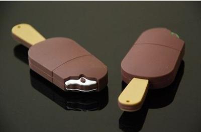 O flash bonito de USB conduz o usb do gelado do chocolate