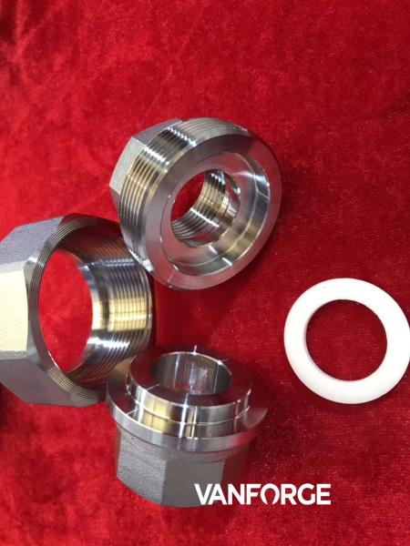 BS3799 Forged SS Socket Weld Cap Anti Corrosion Excellent Polishability