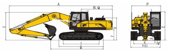 OEM ODM Hydraulic Excavator ZG3750LC-9 Yellow Tiny Mini Excavator