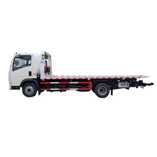 China Factory Customized Sinotruk HOWO 5 Ton 6Ton Recovery Truck Tow Truck Body Light Duty Flatbed Platform Tow Wrecker Truck