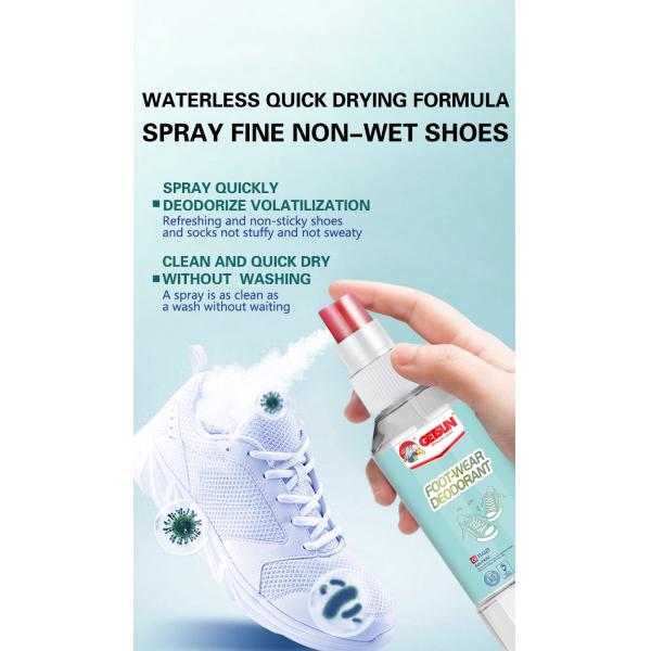 Antibacteriano Deodorante para pies y zapatos Spray Eliminador de olor OEM