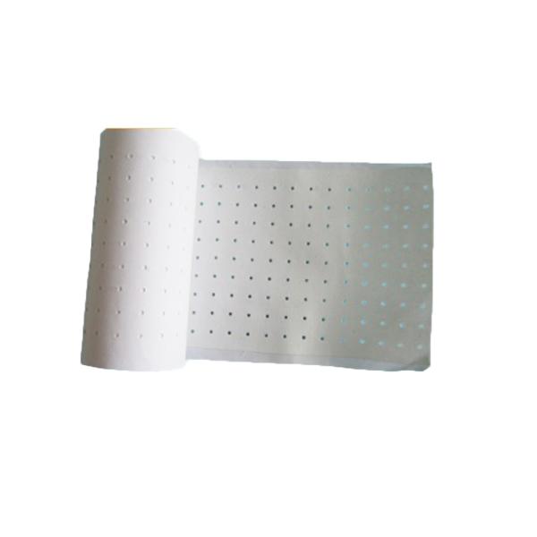 Medical Breathable Skin Color Cotton Perforated Adhesive Zinc Oxide Tape
