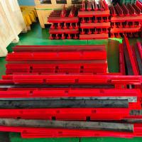 Polyurethane Desaguado malla 305mm ancho 4mm apoyo de tren de ranura