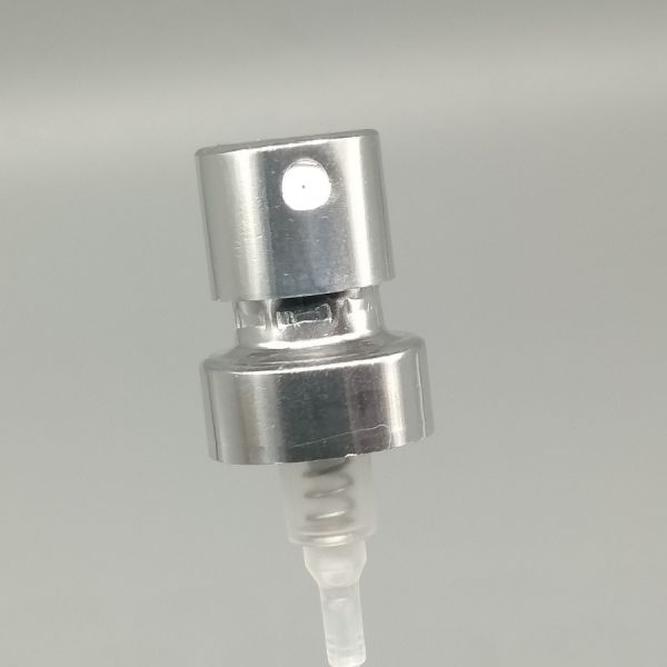 Dispensador de perfume de niebla fina de plata con sello a prueba de fugas para fragancias de lujo