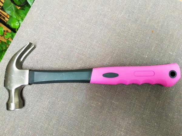 16OZ Forged Steel Hand Tools American Type Claw hammer Carpenter Hammer Nail hammer with Polishing and Lacquer Surface