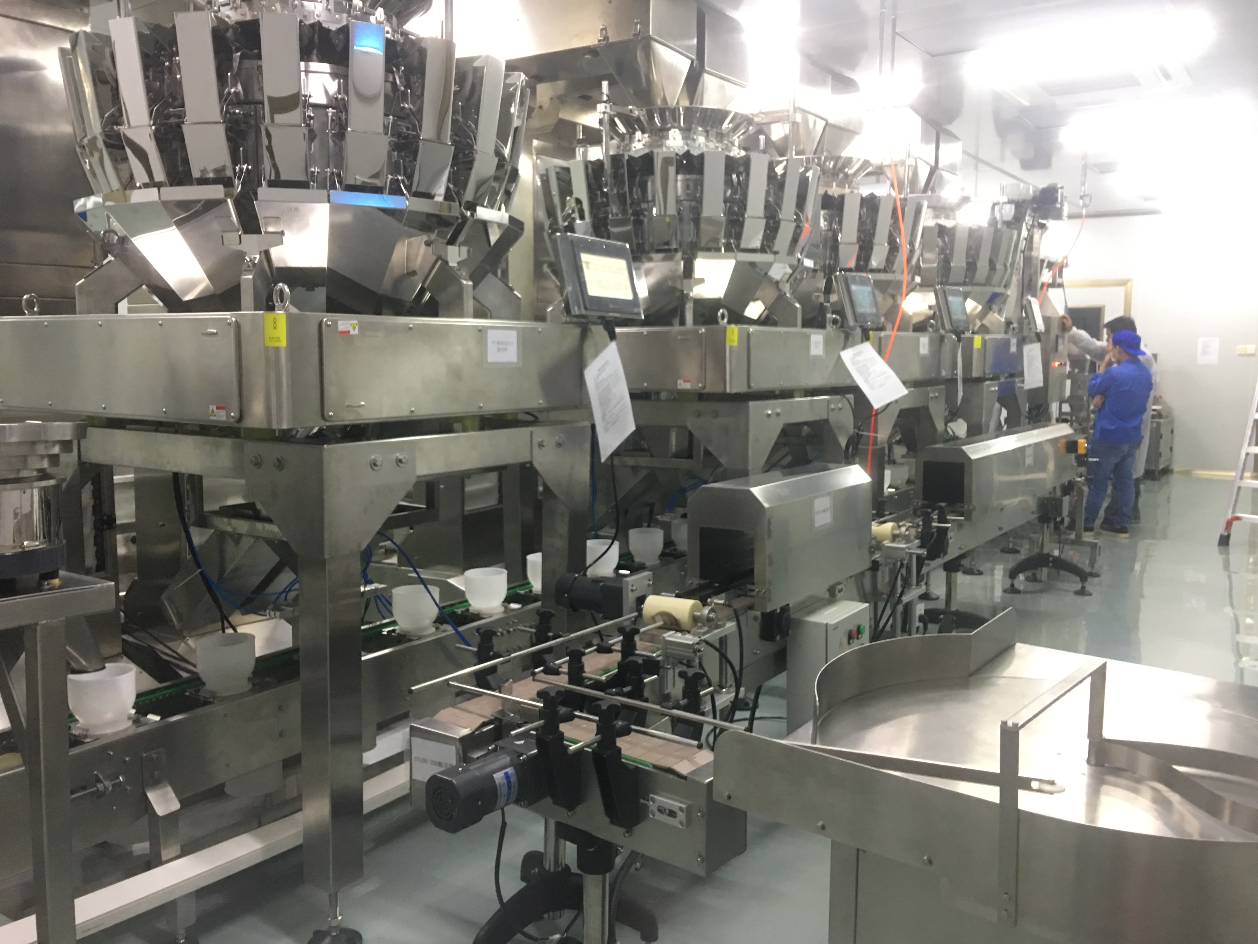 Компьютеризированный Weigher Multihead печений 14 главный