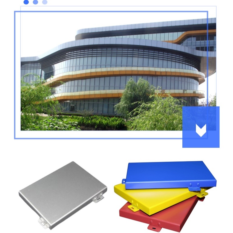 Durable PVDF Aluminum Sheet Panels For Building Curtain Walls