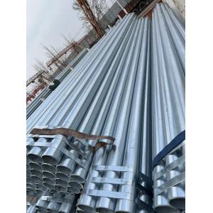 Круглые горячепокаченные оцинкованные стальные трубы ASTM A53 / BS1387 / EN10255 стандарт