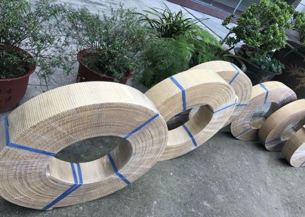 Fibra de asbesto tecida para travar o rolo do alinhamento para a retardação de travagem/poder transmissor