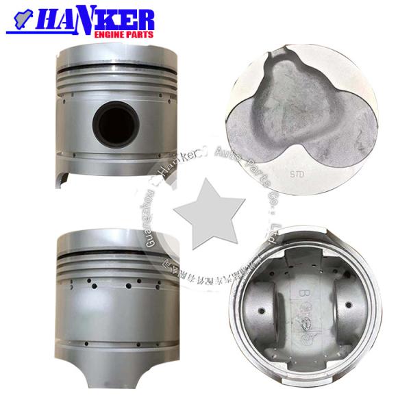 Pistón 13216-1010 de EH100 Hino para los recambios del motor resistente de la maquinaria