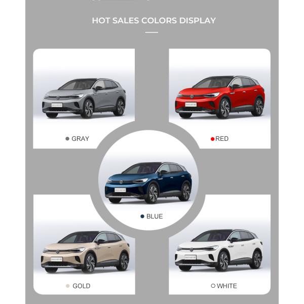 Volkswagen Id 4 Crozz VW Electric Car Long Range Electric Vehicle Fast 0.67h