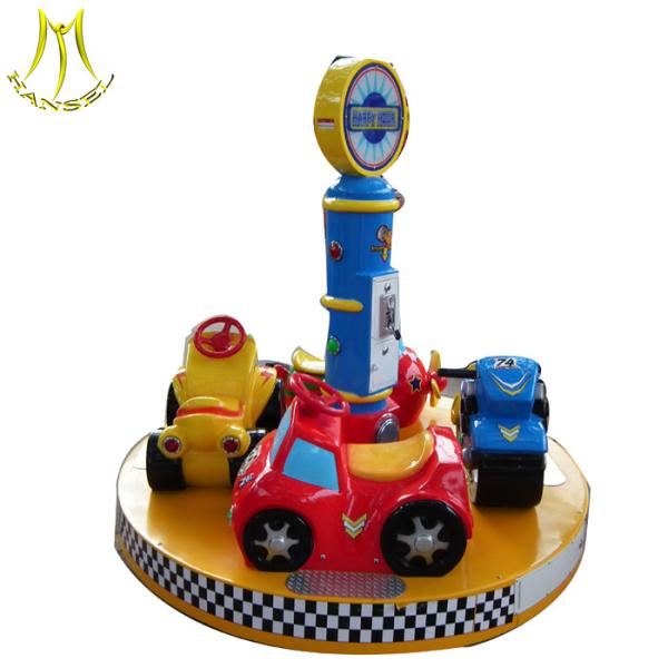 Hansel  Outdoor amusement equipment amusement park rides luxury kids 4seats carousel plane for sale