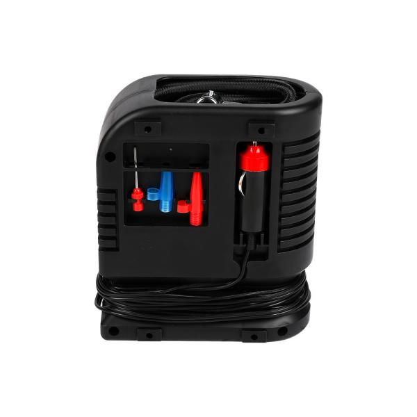 120W 12V 250psi Balão de futebol Micro bomba de ar CO2 Pneus de bicicleta Pneus de carro Inflador com medidor