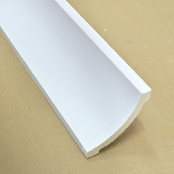 GC-83010 Factory Supply Mothproof Construction Material Polyurethane Smooth Cornice Crown Moulding
