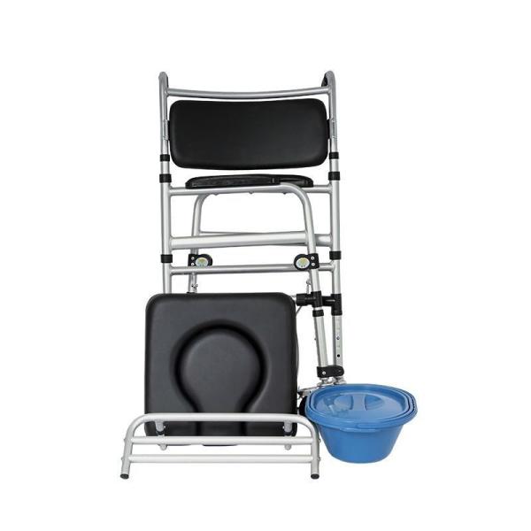 130kg High Capacity Commode Toilet Chair Comfortable Barrier Free Medical Potty Chair