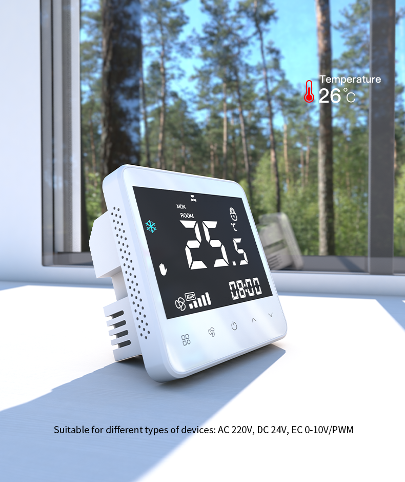 Smart Digital Thermostat For Home & Commercial HVAC Control