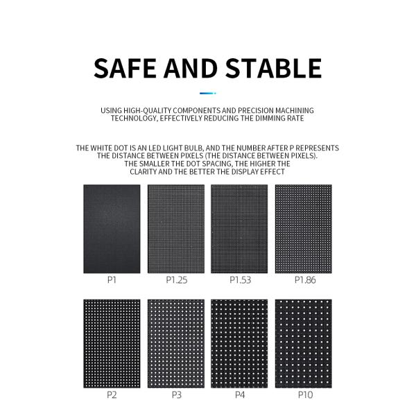 Наружный экран P3.91 с светодиодным дисплеем 500x1000 мм Видеостенные панели Концертная сцена Аренда фоновой