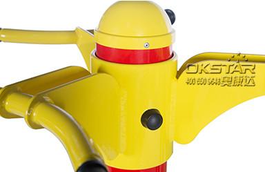 China manufacturer of high quality cheap Outdoor Fitness Equipment waist twister fitness equipment