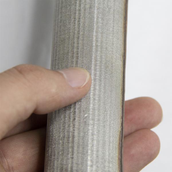 Sintered 10 Micron Wire Mesh Filter Cylinder，Heat Resistant SS Oil Filter Tube