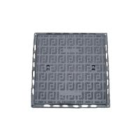 Corrosion Resistant FRP Manhole Cover 600*600mm Medium Duty Sewer Lid smc d400 c250 b125 a15