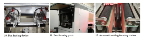 Fully Automatic Ring Watch Mobile Phone Gift Photo Frame Rigid Box Forming Machine 45 Pc/Min