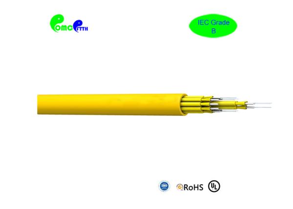 24F Pre-terminated  SC UPC - LC UPC  Fibre Optic Patch Cord SM 9 / 125μm with break out 2.0mm tail IEC Grade B quality