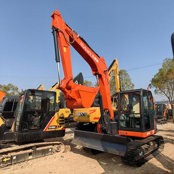 8 тонн Использованные экскаваторы Kubota Малые экскаваторы Kx183-3