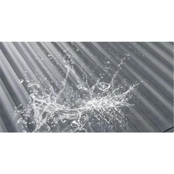 Электрические поворотные люверы с выдвижной крышей из алюминия