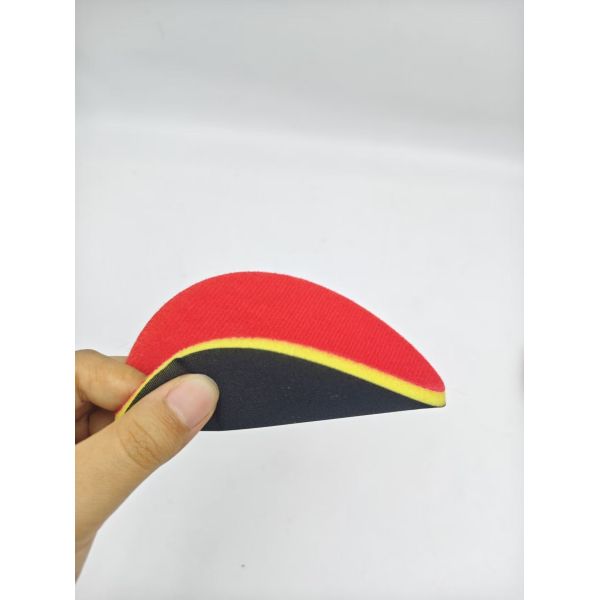 Accurate grinding Abrasive Sponge clock similar Mirka Red 150mm Sand sponge for car