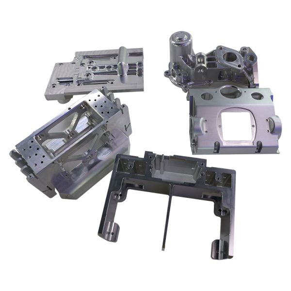 Custom Aluminum Alloy CNC Milling Parts with 5-axis Precision Machining and ±0.005mm Tolerance