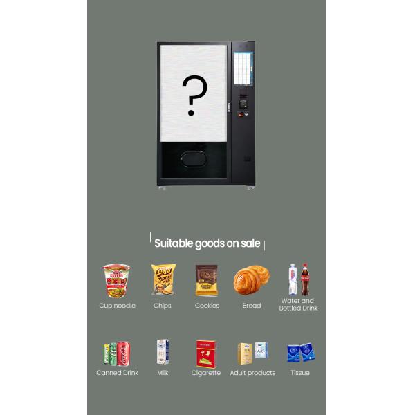 Venda de Coca-Cola de alimentos refrigerados Máquina de venda automática