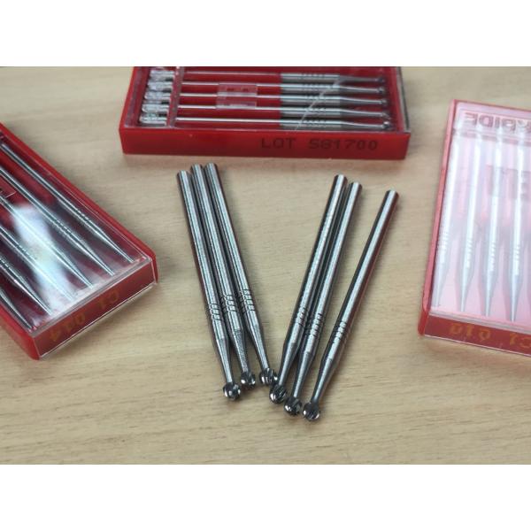 ELA Tungsten HP Carbide Burr Tool 44mm Length Ball Shape Vibration Free