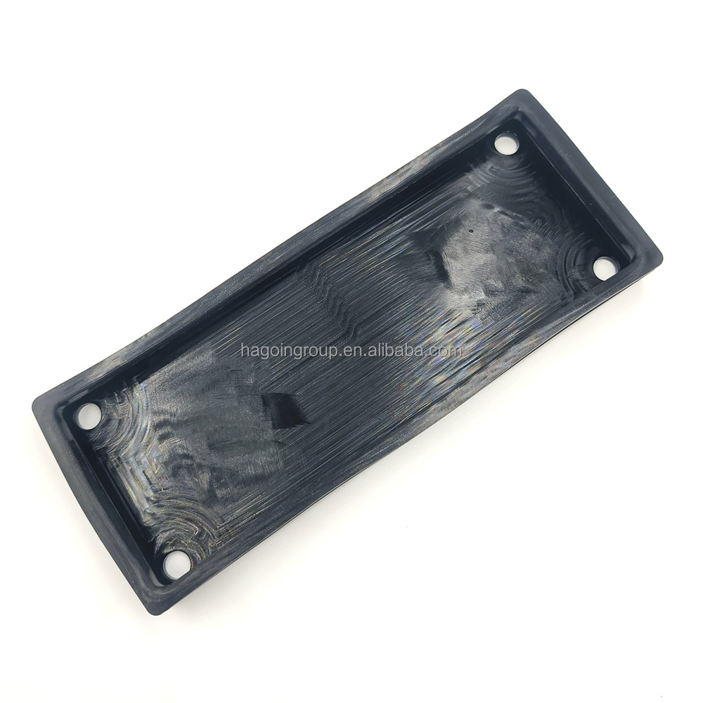 Round Flat Custom Silicone Gaskets 30 Degree - 90 Degree Silicone Rubber Cover Casing