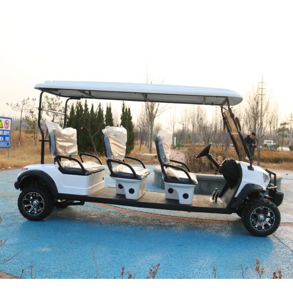 72 Volt Lithium Powered Lifted Golf Cart Brand New Standard 6 Seater Golf Cart Accessories
