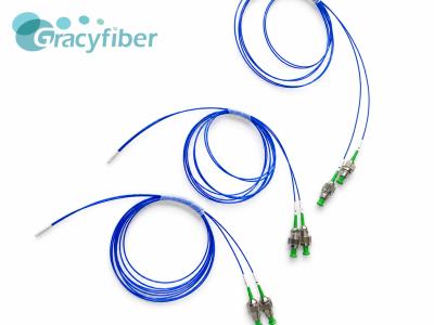 4CH PM Fiber Array, Borofloat 33 Fiber Array, PM1310 Fiber Array, Polarization Maintaining FA
