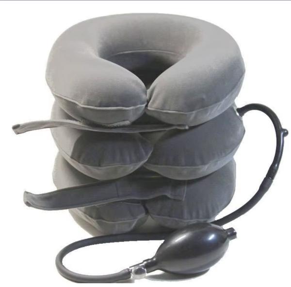 Equipo de tracción cervical inflable de PVC para atención médica