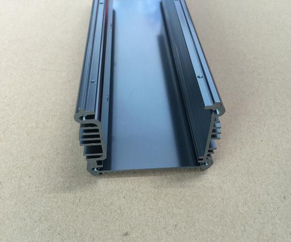Sand Acid Oxidation Aluminium Enclosures Aluminum Heat Sink 48*148*130 mm