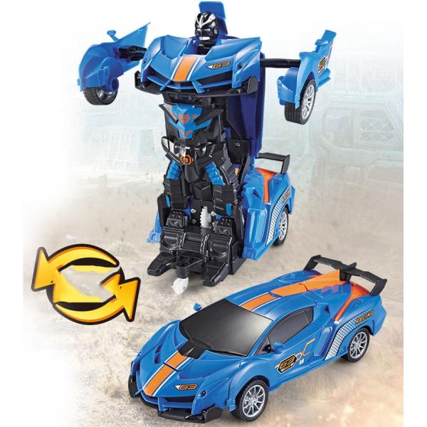 Boy Toy Car One Click Deformation Robot 4 Channels Control Carton Size 83.5*42*102CM