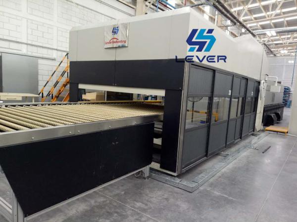 Lever Factory Directly Sell Double Bending Glass Tempering Furnace / Glass Tempering machine for Automotive rear glass