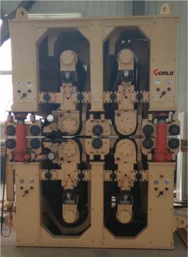 4 heads two sides calibrating wide belt sander BSG2713R-RPC/ BSG2713R-RC