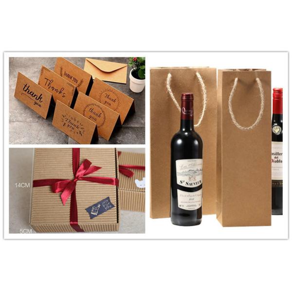 110gsm To 220gsm Recycled Brown Kraft Liner Paper Board Sheet FDA EU FSC