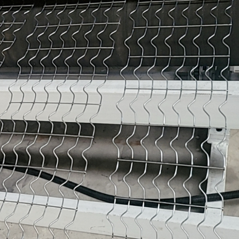 Galvanized Wire Reinforced Pipeline Coating Mesh RE-L 8 Lines 1.66mm-2.85mm Wire Diameter