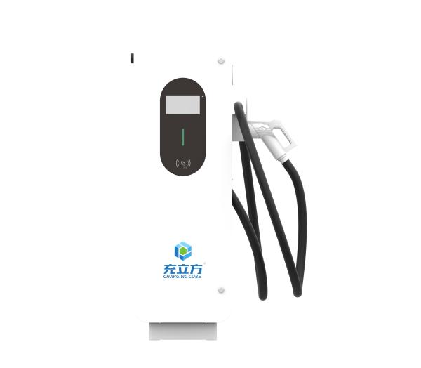 Nueva pila de carga compartida flexible blanca doble pistola pistola única pila de carga para vehículos eléctricos