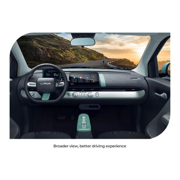 28kWh Chang'An Lumin Mini EV Car Used Slow Charge 9.5 Hours